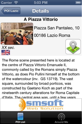 POI Lazio screenshot 3