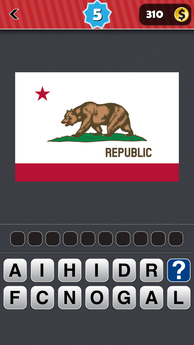 Screenshot #1 pour Quiz États drapeau,capitale