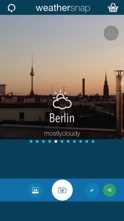 Weathersnap – Share Your Local Real-Time Weather with Beautiful Photo Skins screenshot-3