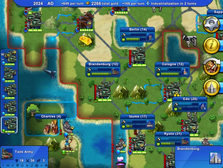 Civilization Revolution for iPad