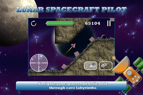 Lunar Spacecraft Pilot - Space Gravity Asteroids screenshot 2