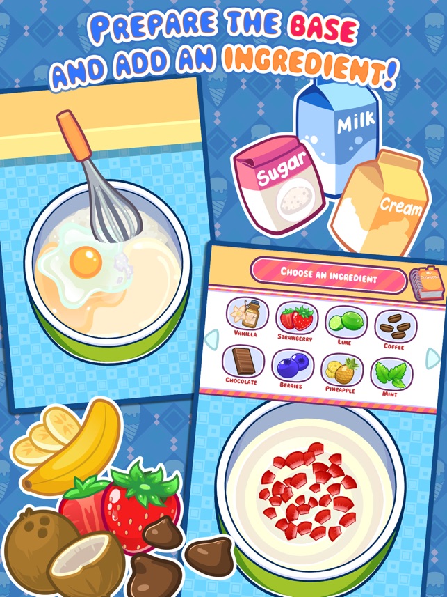 My Ice Cream Maker - Jogo da Sorveteria de Fazer Doces e Sorvete na App  Store