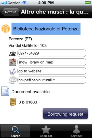 Polo Bibliotecario Potenza screenshot 4