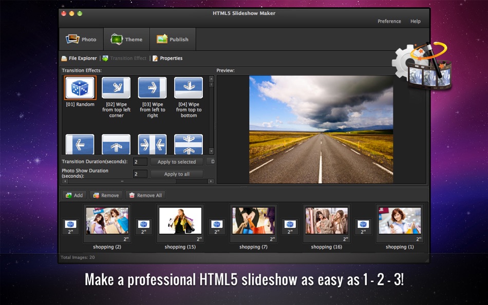 HTML5 Slideshow Maker Free - 1.8.0 - (macOS)