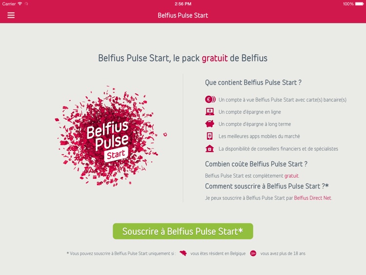 Belfius Tablet