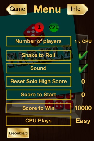Farkle Dice Game screenshot 3