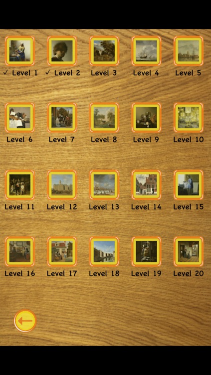 Golden Age Painting Puzzle (Famous Museum Pictures) screenshot-4