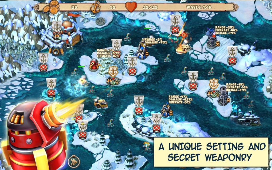 #4. Iron Sea Frontier Defenders TD for Mac OS X (macOS) 由: 8Floor