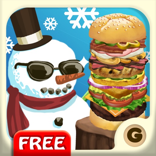 Burger Friends Xmas Icon