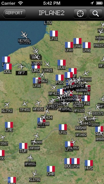 Paris-Orly Airport - iPlane2 Flight Information screenshot-4