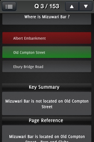Taxi Points Exam - Great for The Knowledge Black Cab Exam screenshot 4
