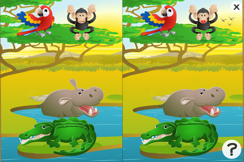 Safari animals game for children age 2-5: Train your skills for kindergarten, preschool or nursery school screenshot 2