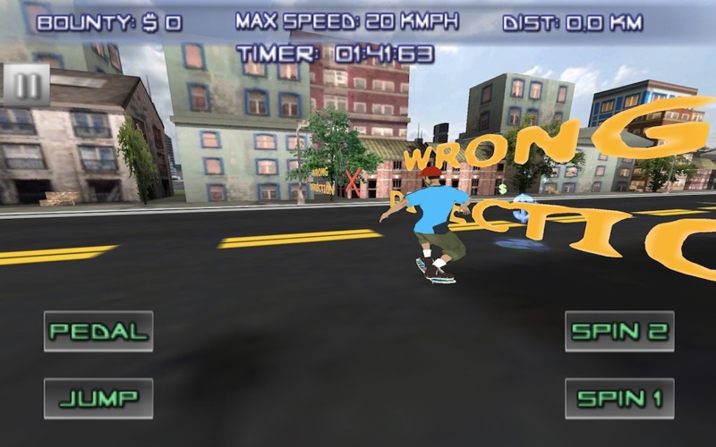 Extreme Skate Boarder 3D Screenshot