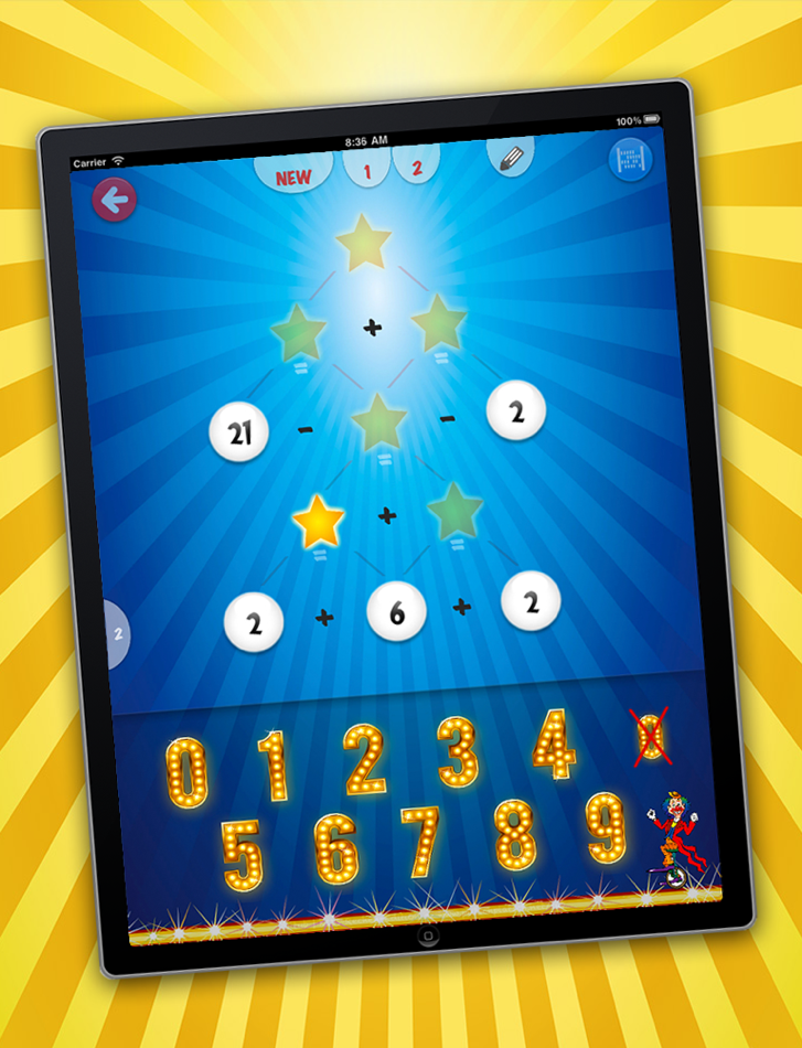 #2. CircusMath – Mathematics for the Elementary School from Grade 1 up to Grade 4 (iOS) 由: tub KIDS-Edition