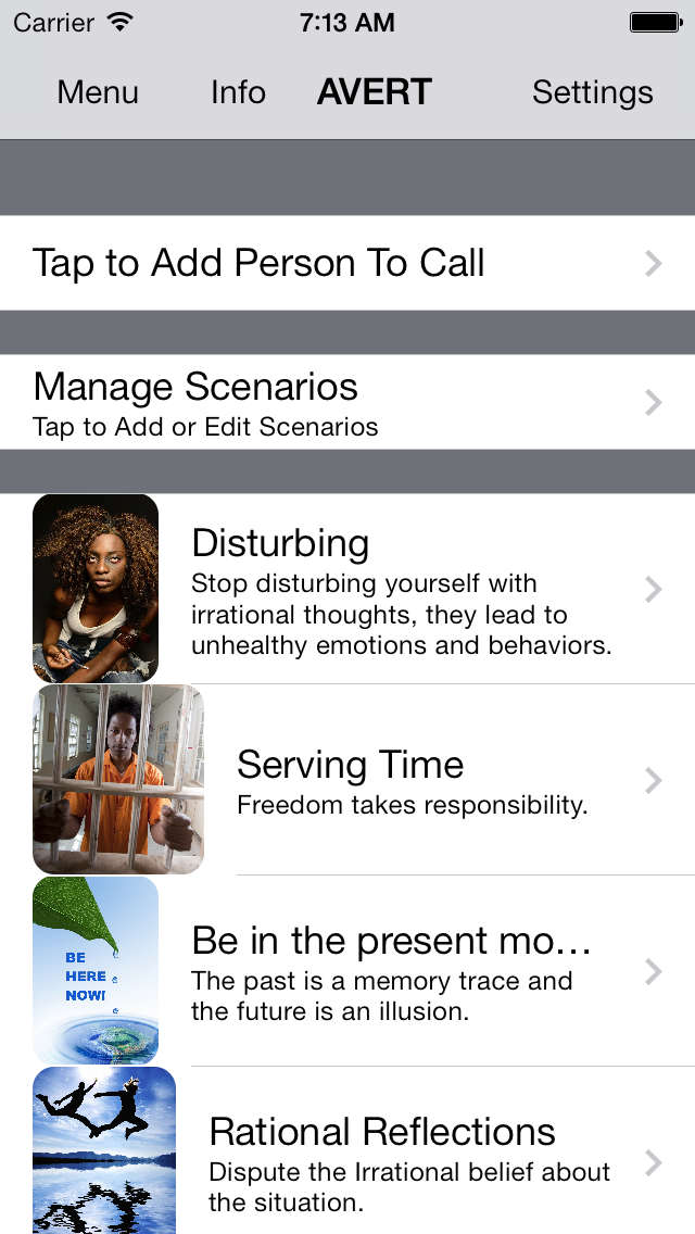 Screenshot #2 pour Addiction AVERT