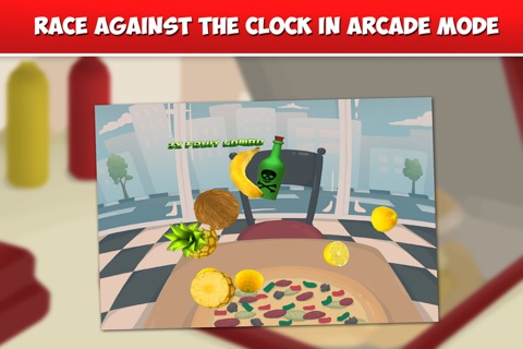 A Pizza Shop Ninja - The Best Fruit Slice and Chop 3d Game screenshot 2