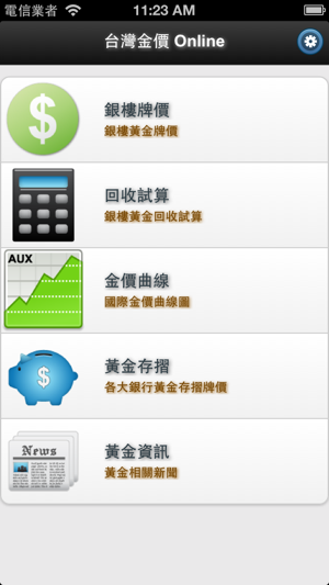 ‎台灣金價 Online - Taiwan Gold Price Online Screenshot