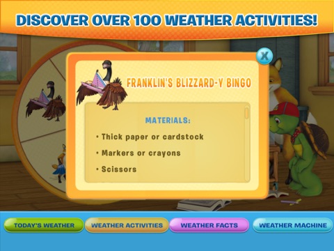 Franklin and Friends: Franklin’s Weather Funのおすすめ画像3