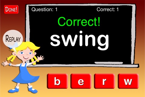 Meghan’s Spelling Quiz 2nd Grade screenshot 3