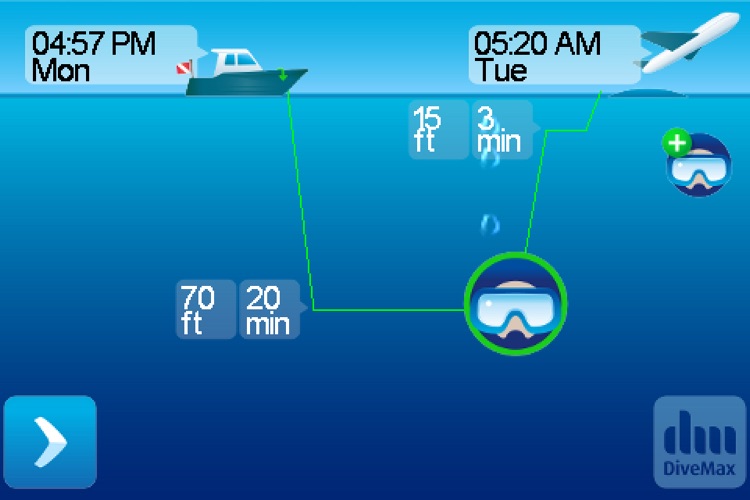 DiveMax AIR Dive Planner