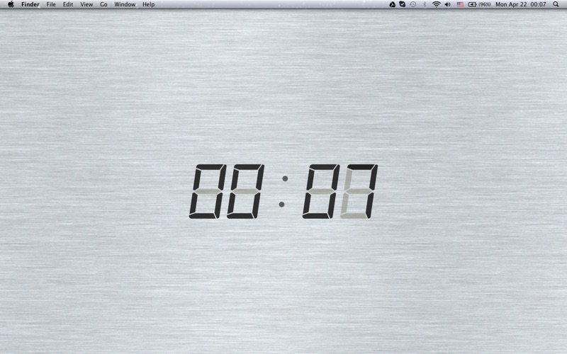 Screenshot #1 pour Digital Desktop Clock