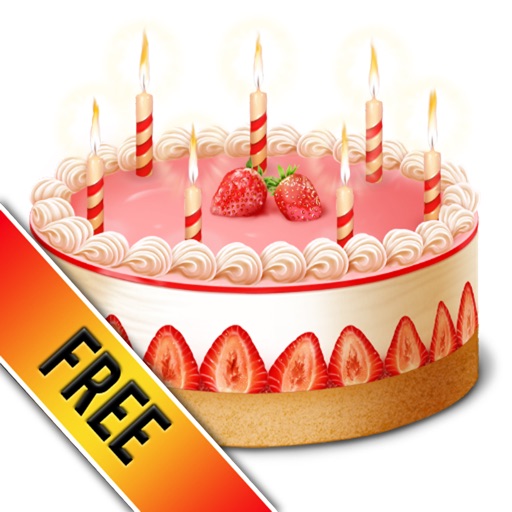 Birthday Greetings Card Maker Free Icon