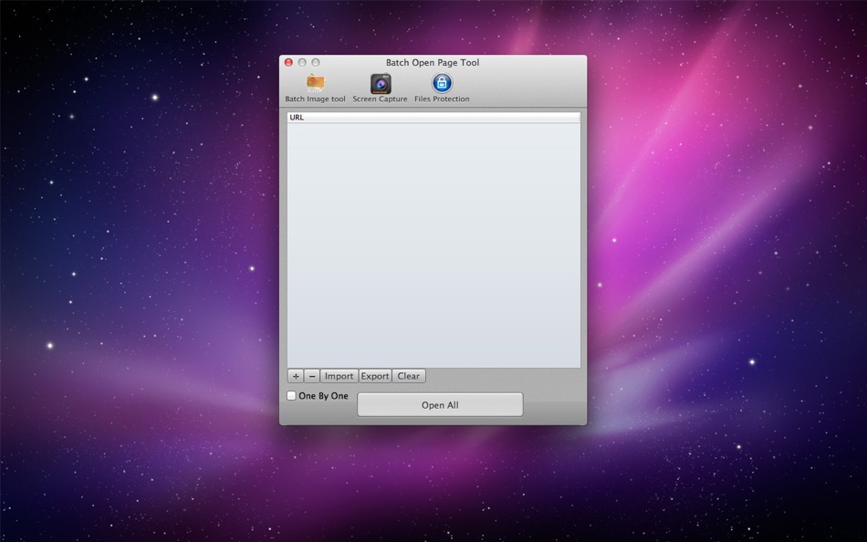 #1. Batch Open Page (macOS) 由: 冬洋 梁