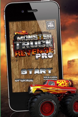 Monster Truck Furious Revenge PRO - A Fast Truck Racing Game! screenshot 4