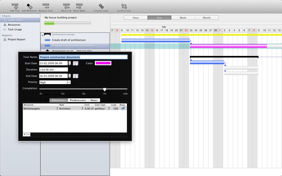 #2. Project Planner - Gantt app (macOS) 由: Peritum.Net