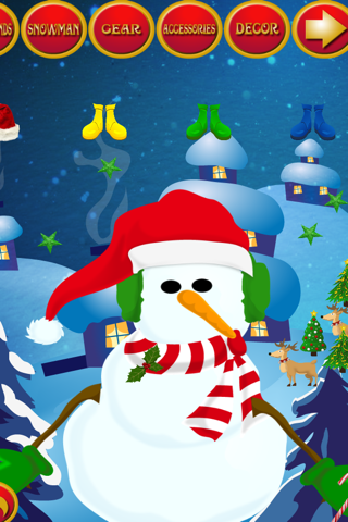 A Snowman Maker FREE screenshot 2