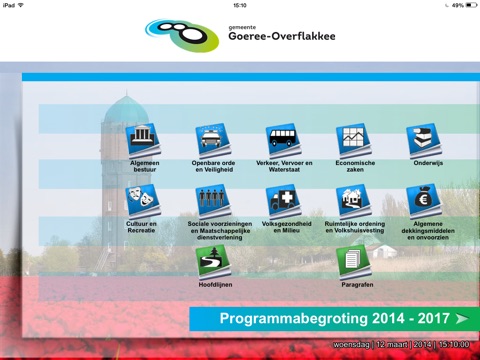 Begrotingsapp Goeree-Overflakkee screenshot 2