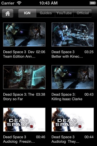 IGN App For Dead Space 3 screenshot 3