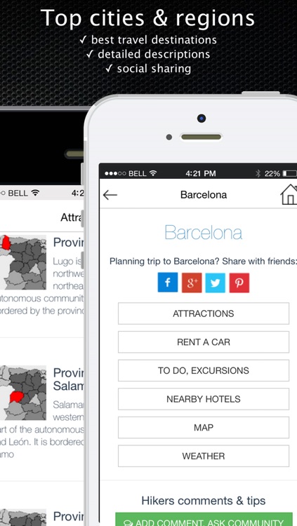 Canada offline Travel Guide & Map. City tours: Toronto,Vancouver,Montreal,Ottawa