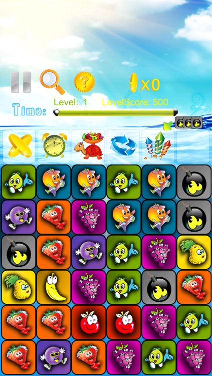 Fruits shooter game - simple logical game for all ages HD Free