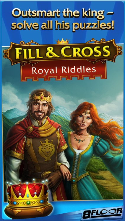 Fill and Cross. Royal Riddles by 8Floor