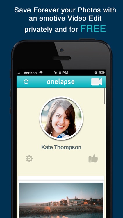 onelapse -freeze your videos & unfreeze your memories !