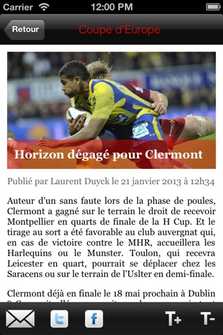 rugbynews.fr screenshot 2