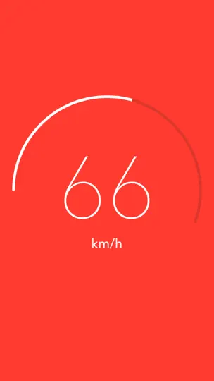 Screenshot von Speedometer 2 auf dem iPhone 1