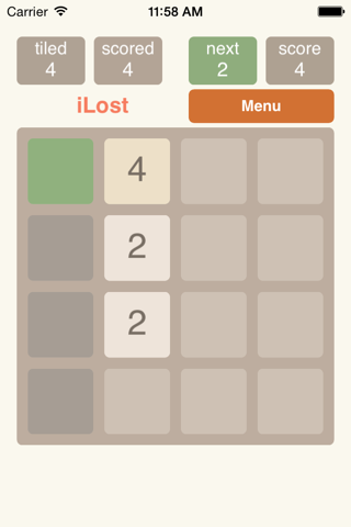 2048 Pinnacle screenshot 2