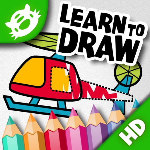 iLuv Drawing Vehicles HD - Kids learn how to draw cars, trucks, train, plane and more step by step icon