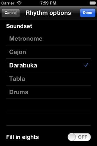 Odd Metronome screenshot 3