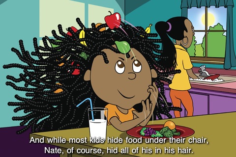 Nate's Big Hair - Kids Book screenshot-3