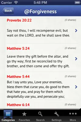 Game screenshot Bible Verses For Facebook,SMS & Twitter FREE hack