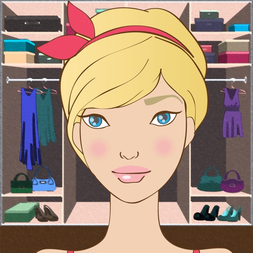 Paper Girl Dress Up iOS App