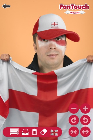 FanTouch England - Support the English tem screenshot 2