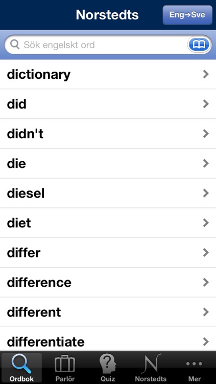 Norstedts engelska fickordbok