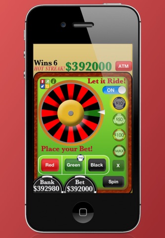 Roulette App screenshot 2