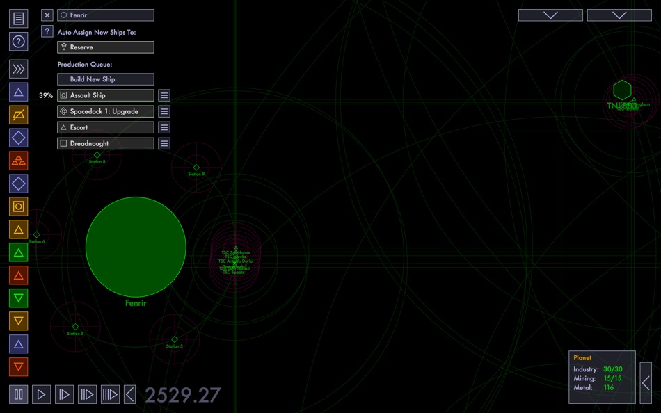 #4. Tactical Space Command for Mac OS X (macOS) Bởi: Lensflare Games LLC