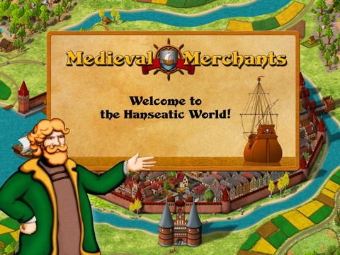 Medieval Merchants - A historical trading simulation на iPad