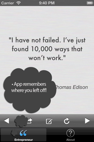 Entrepreneur Quotes - From & For Startups, Leaders, CEOs, Venture Capital, Angel & Private Equity Investors, or participants of Silicon Valley, a Startup Accelerator, AngelList, or Kickstarter screenshot 3